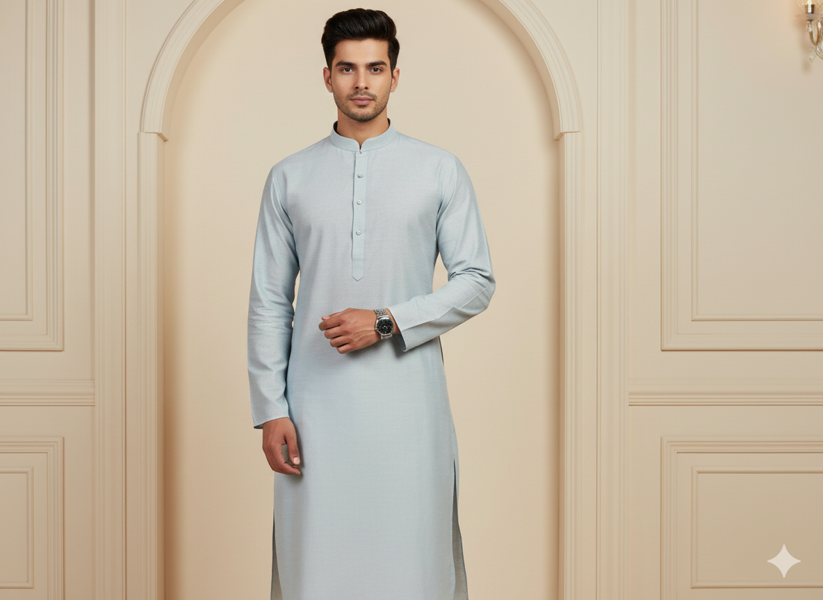 Light Grey 100% Turkey Giza Cotton Fabric