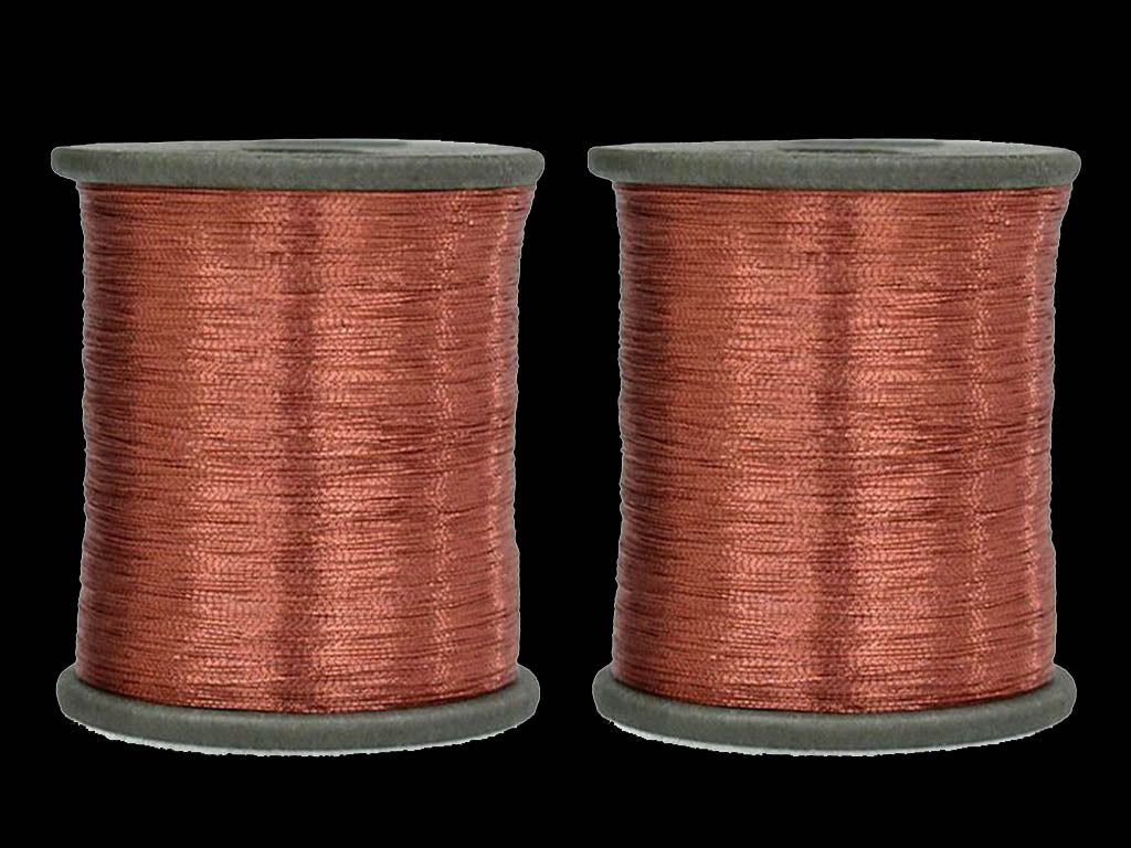 hot-copper-metallic-zari-threads