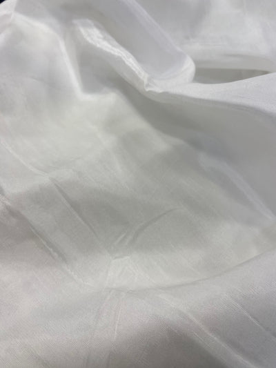 Pure White Viscose Dyeable Slub Dola Silk Fabric (Wholesale)