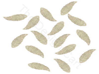 Silver Leaf Shaped Acrylic Sequins | The Design Cart (1680859758626)