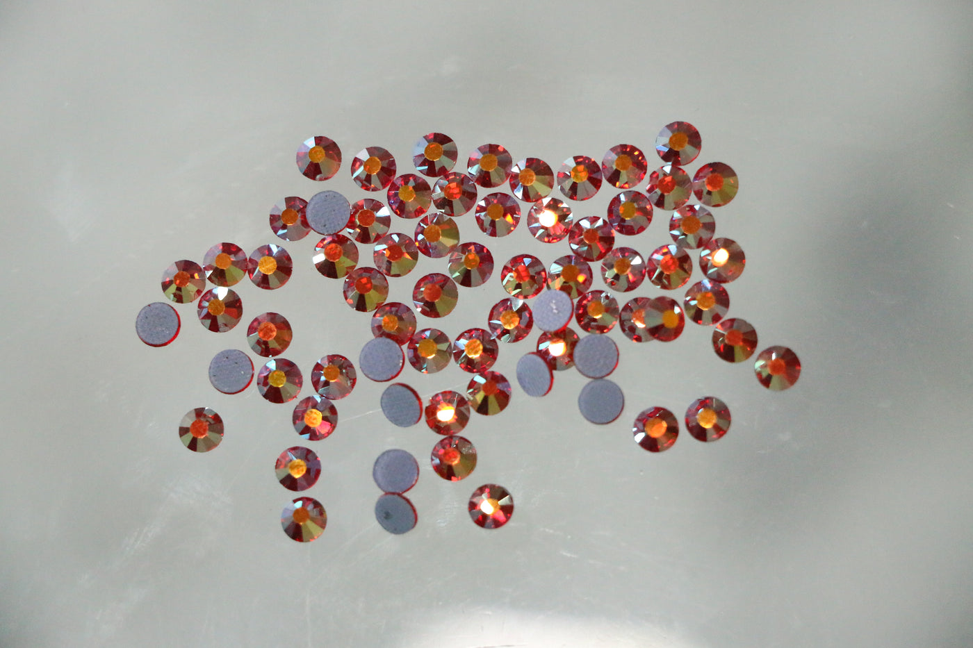 Light Siam AB Hotfix Rhinestones