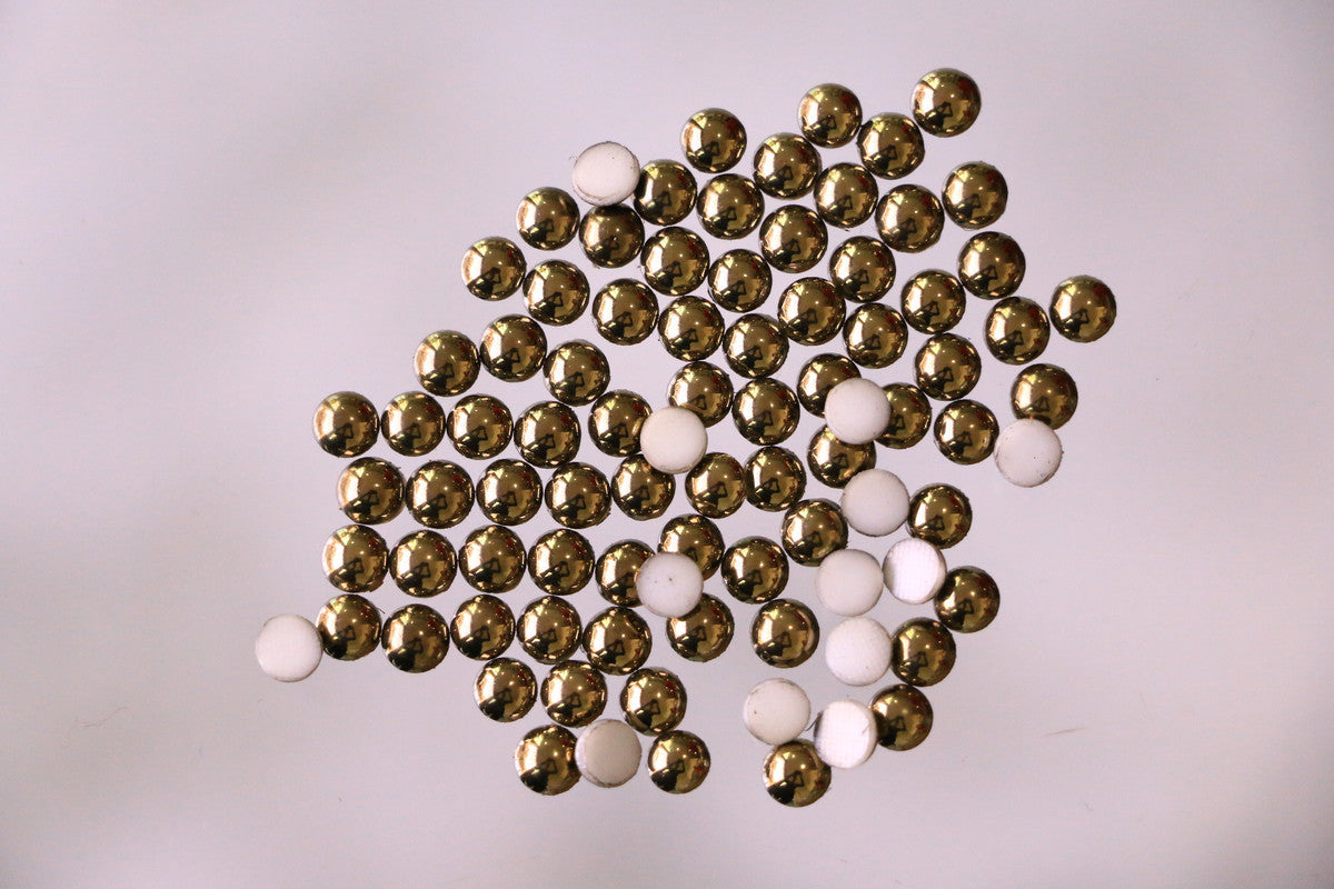 Aurum Golden  Pearl Hotfix Rhinestones