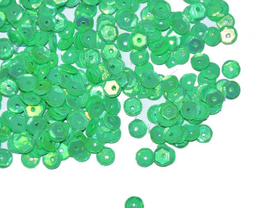 light-green-round-circular-plastic-sequins