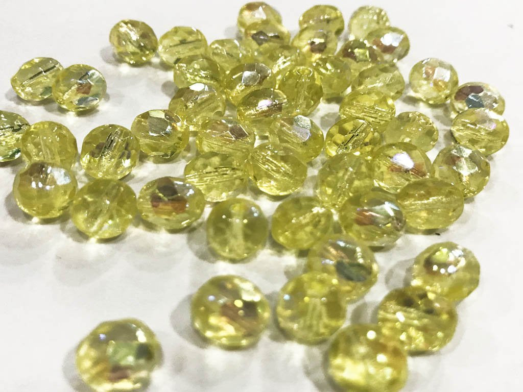 light-yellow-tasbi-cutting-glass-crystal-beads-8-mm