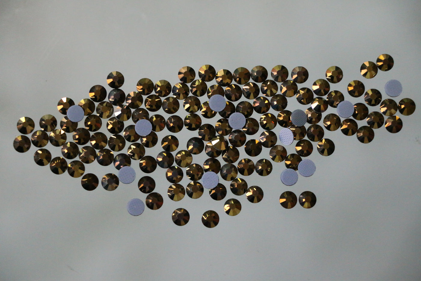 Metallic Light Gold Hotfix Rhinestones