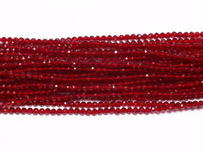 Maroon Hydro Spherical Crystal Beads (Wholesale)