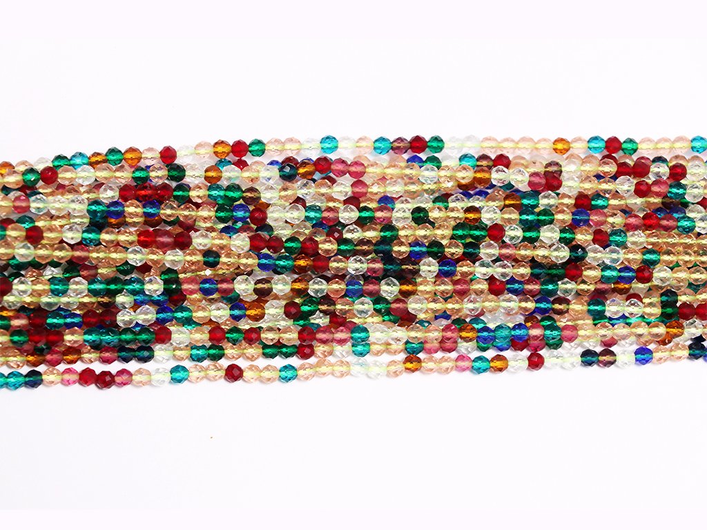 Multicolour Opaque Hydro Spherical Crystal Beads (Wholesale)