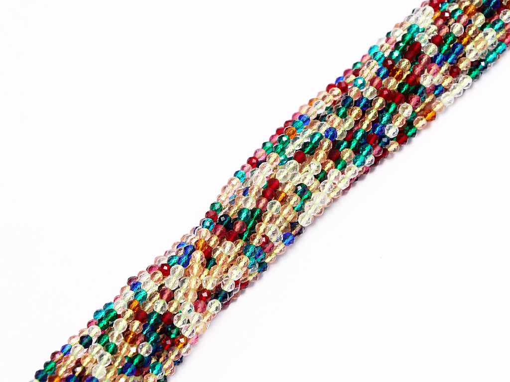 Multicolour Opaque Hydro Spherical Crystal Beads (Wholesale)