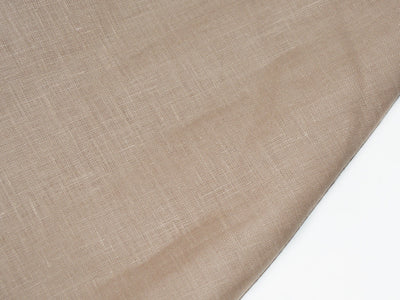 Precut of 0.8 Meter Natural Beige Pure Linen Fabric - 60 Lea