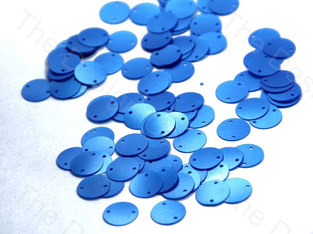 Electric Blue Circular Sequins | The Design Cart (1378153496610)