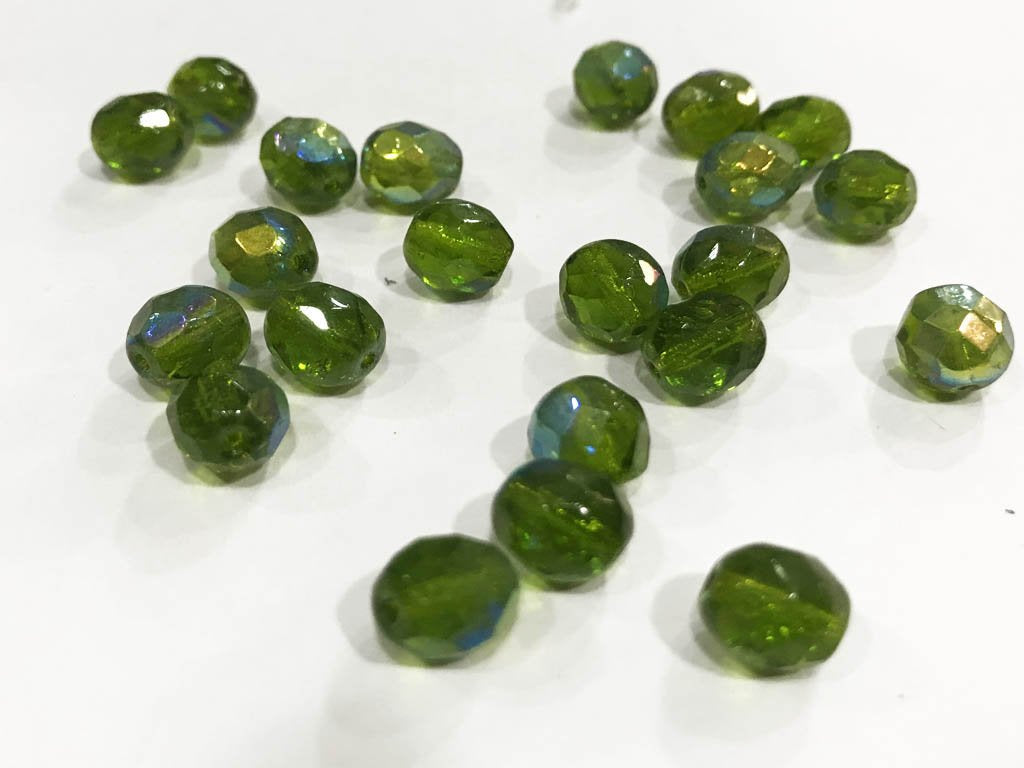 olive-green-tasbi-cutting-glass-crystal-beads-8-mm
