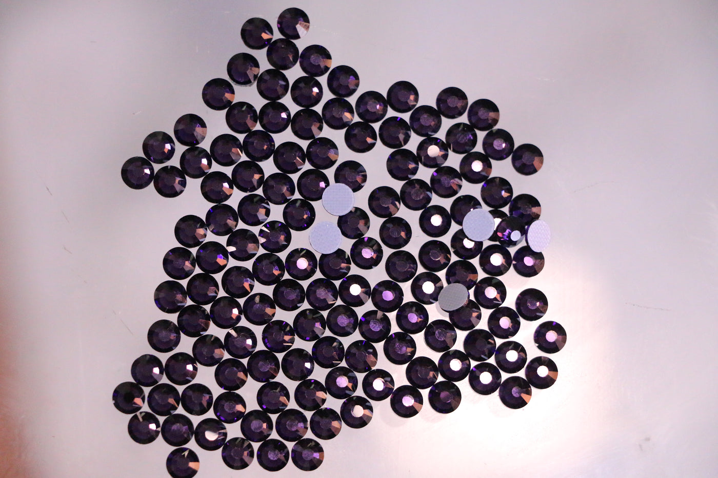 Purple Velvet Hotfix Rhinestones