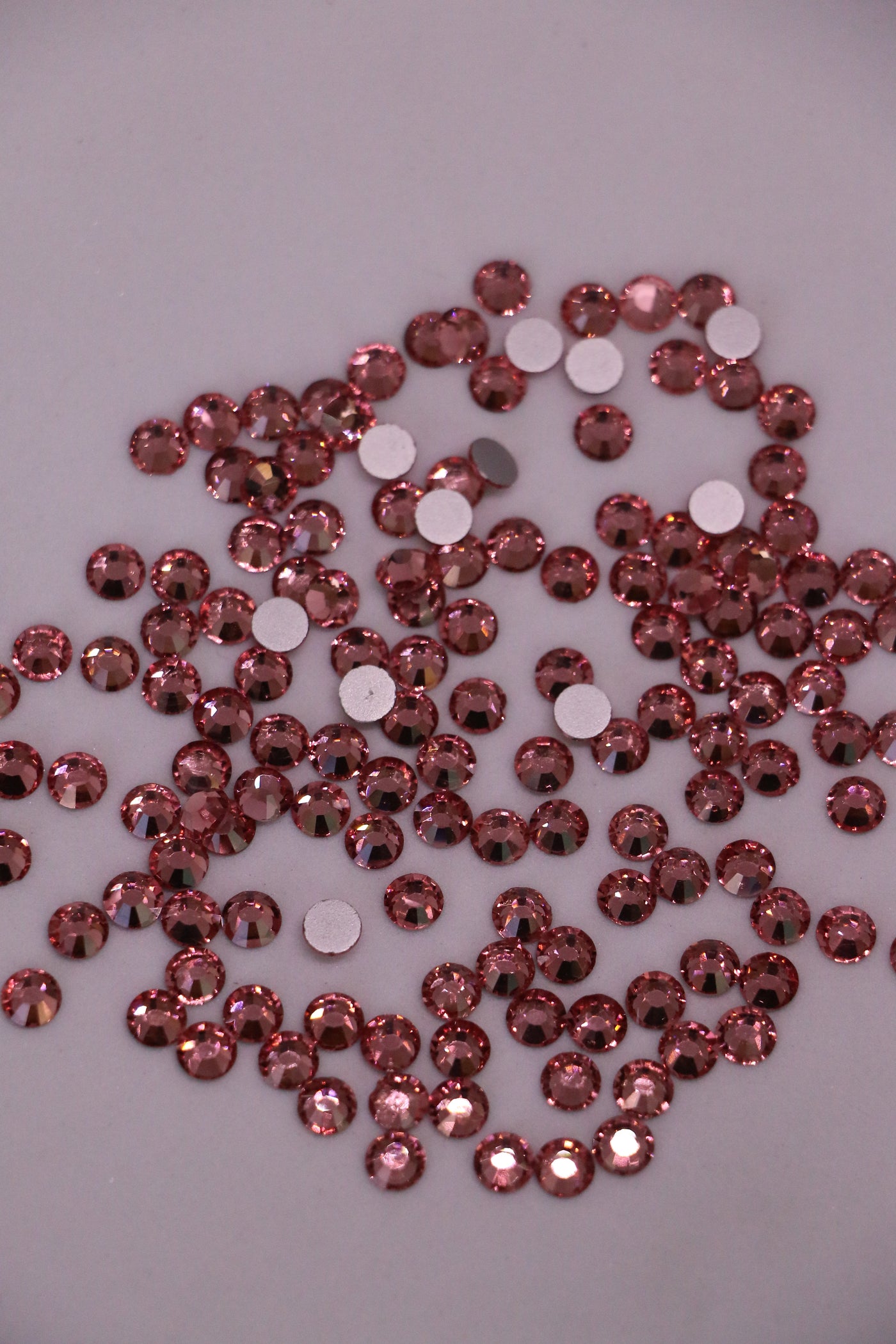 Rose Peach Hotfix Rhinestones