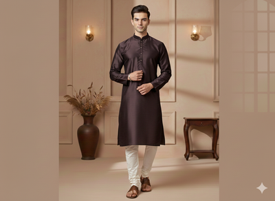 Dark Plum Mulberry Heavy Raw Silk