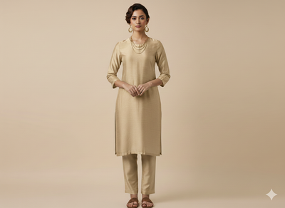 Golden Fawn Mulberry Raw Silk (Wholesale)