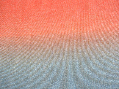 Precut of 1.5 Meter Gray & Peach Dual Shade Plain Shimmer Bonding Fabric