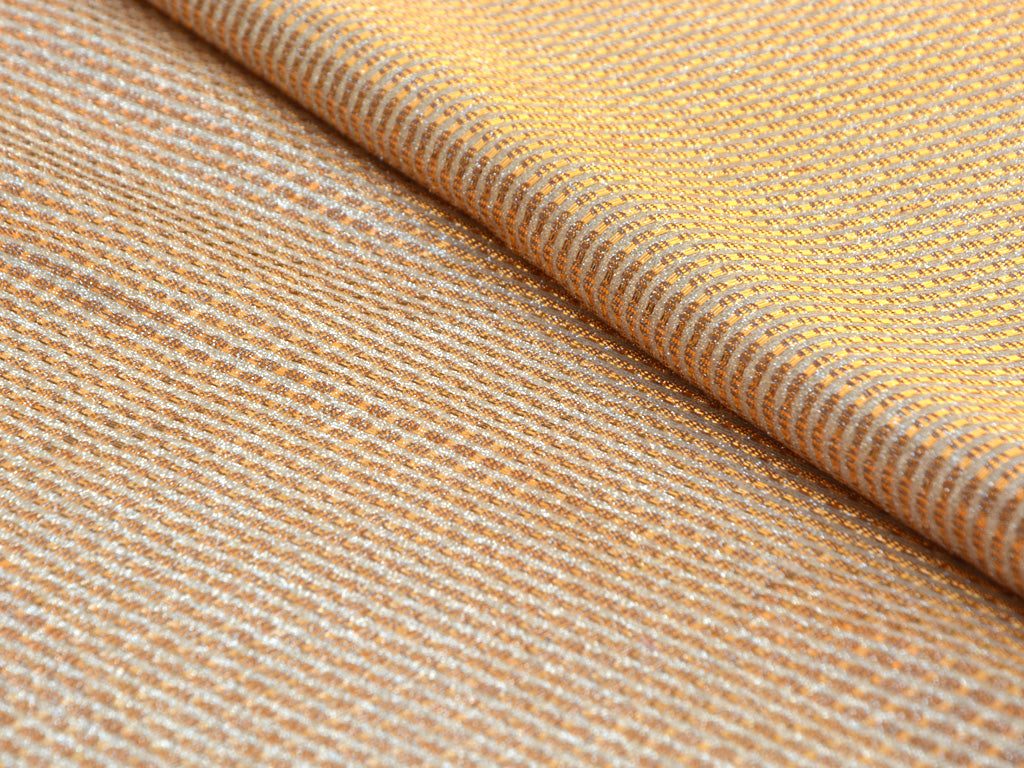 Precut of 1 Meter Golden Stripes Shimmer Bonding Fabric