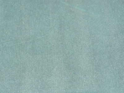 Light Turquoise Plain Shimmer Interlock Bonding Fabric