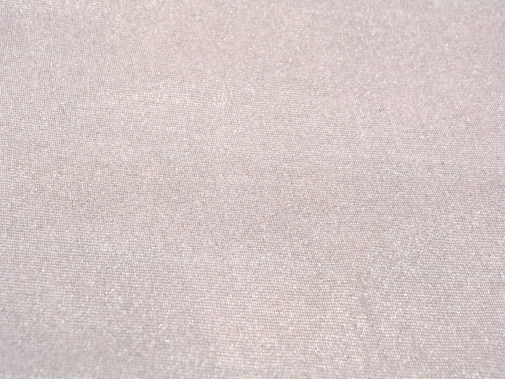 Lavender Plain Shimmer Interlock Bonding Fabric