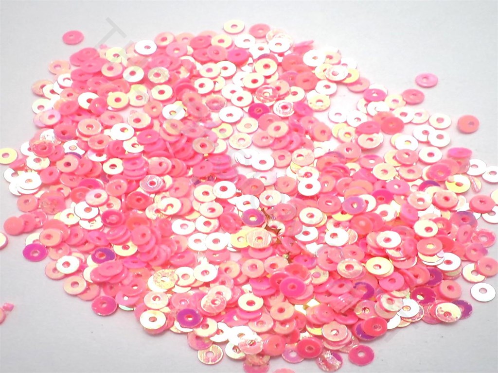 Pink Rainbow Round Sequins | The Design Cart (3765826289698)