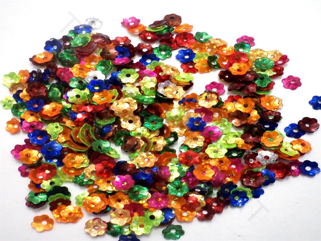 Multicolour Flower Sequins | The Design Cart (3765826355234)