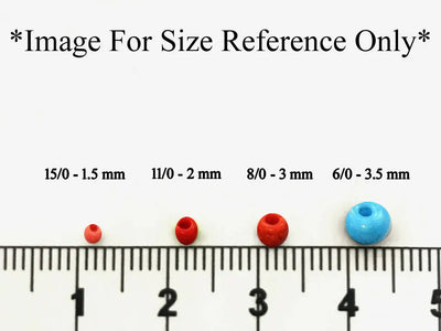 Transparent Red Round Rocailles Seed Beads (Wholesale)