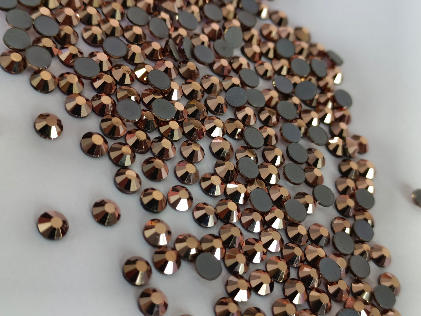 Rose Gold Hotfix Rhinestones