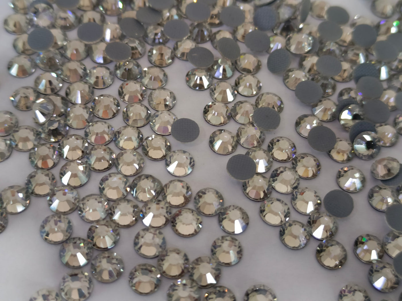 Silver Shade Hotfix Rhinestones