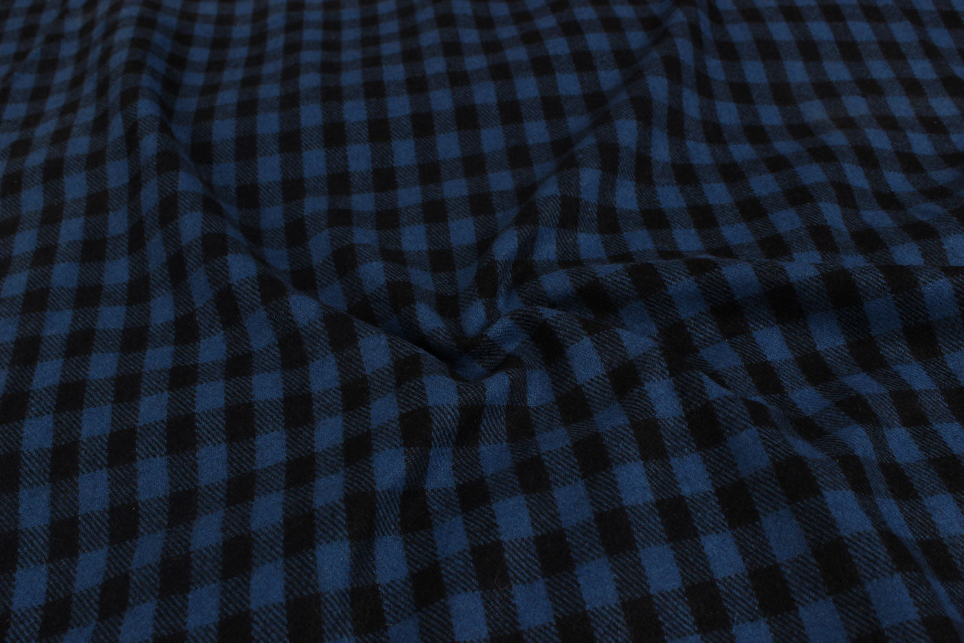 Blue and Black Tweed Fabric1