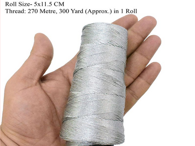 antiquesilvermetallicembroideryzarithread