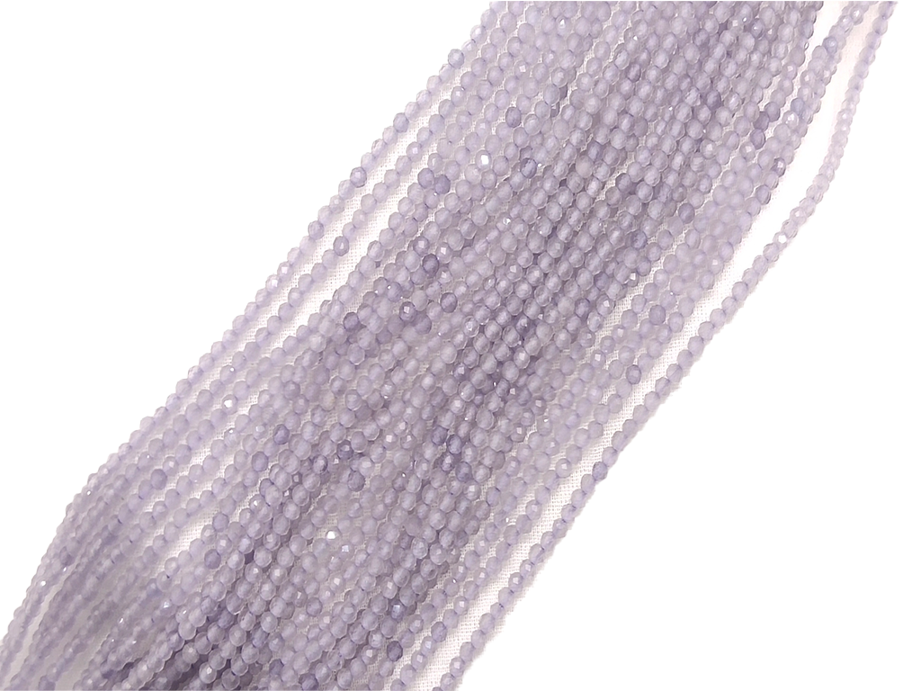 Light Purple Transparent Spherical Crystal Beads (Wholesale)