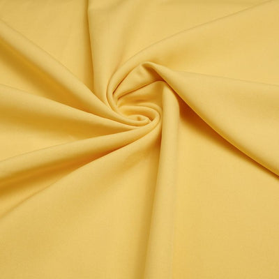 Butterscotch Yellow Plain American Crepe Fabric