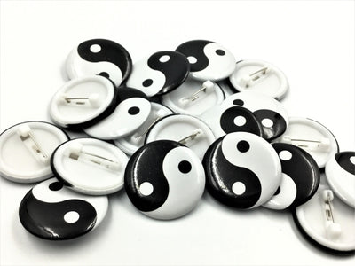 Black & White Brooch