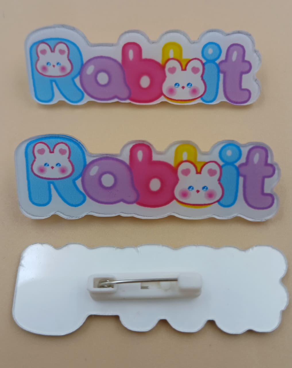 White And Multi Colour  Designer Brooch