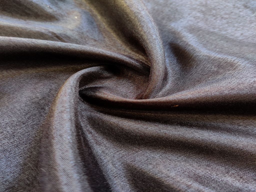 Black Plain Rose Silk Fabric (Wholesale)