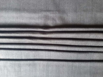 Light Black 4 Ply Cotton Dyed Fabric