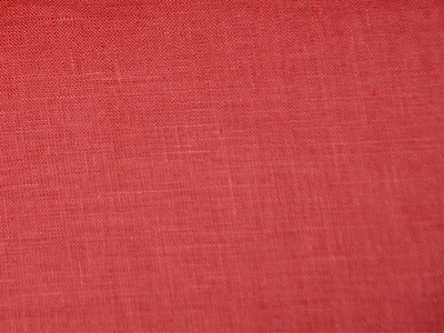 Precut of Blush Red Pure Linen 60 Lea Fabric