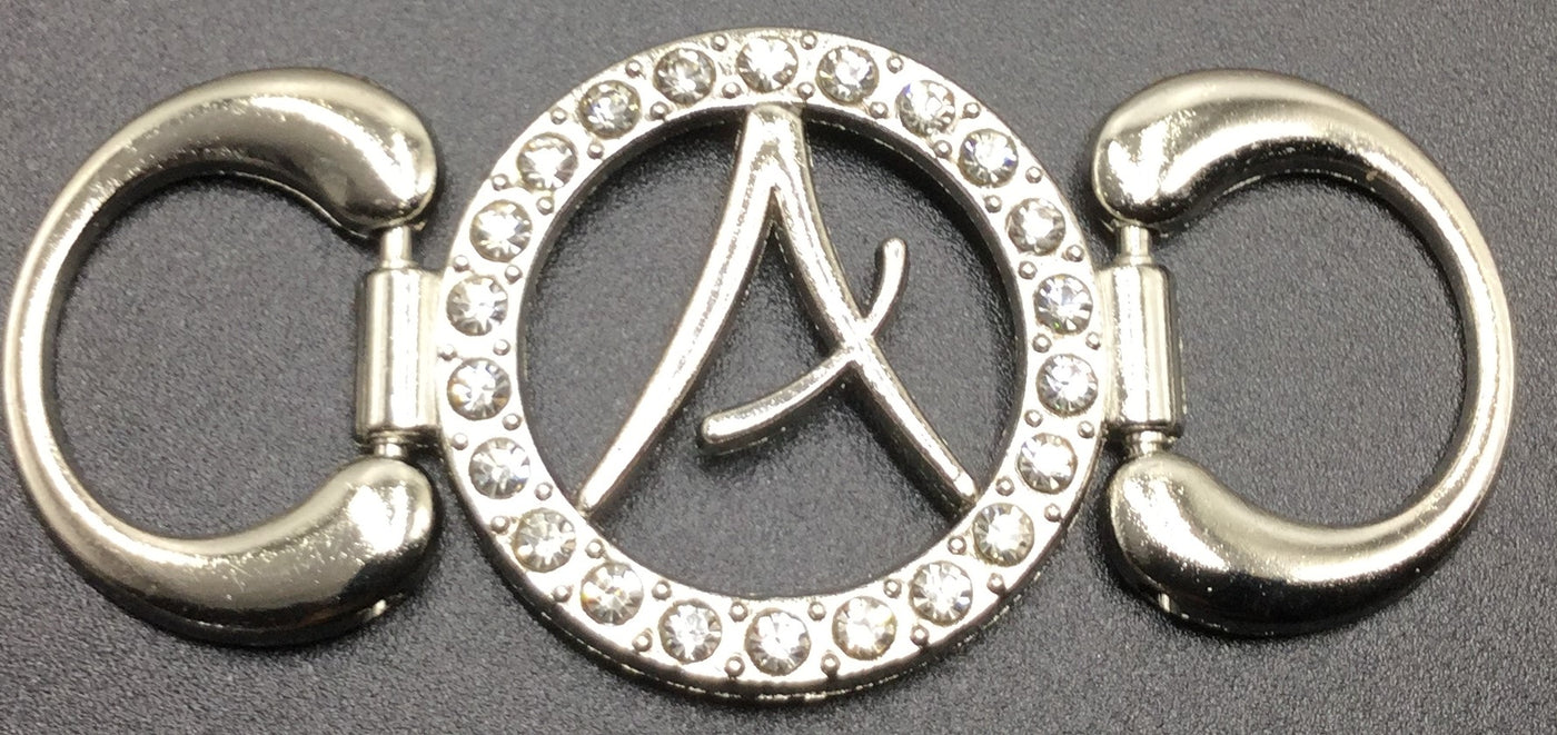 Silver Circular Nickle Buckle