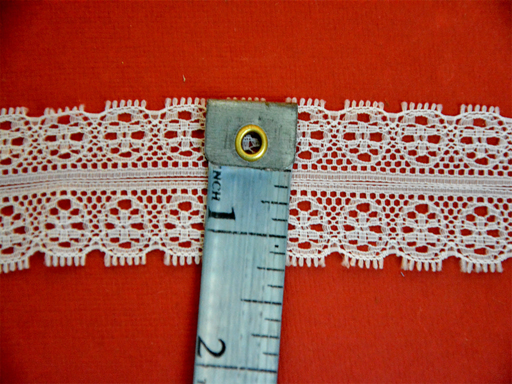 White Pattern L-51 Dyeable Cotton Crochet Lace (Wholesale)