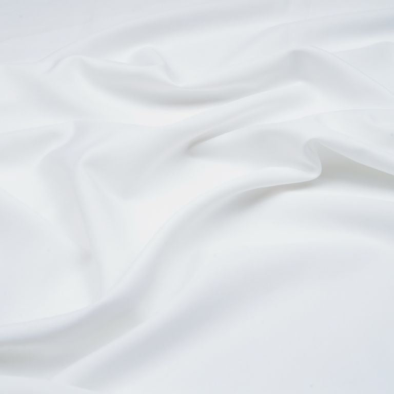 White Plain American Crepe Fabric