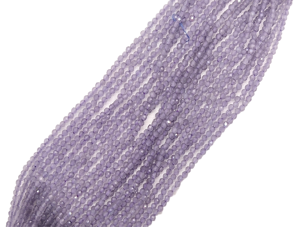 Purple Transparent Spherical Crystal Beads (Wholesale)
