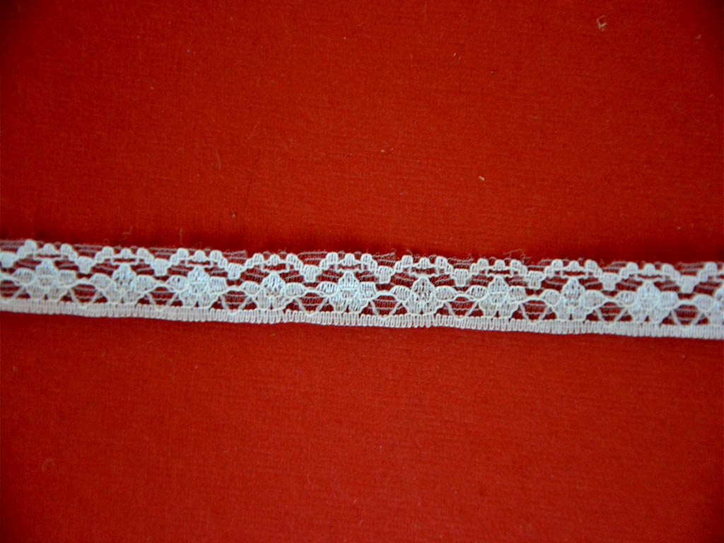 White Pattern 26 Cotton Net Lace