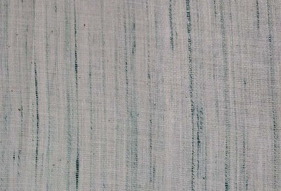 Greenish White Plain Combination Futki Cotton Fabric