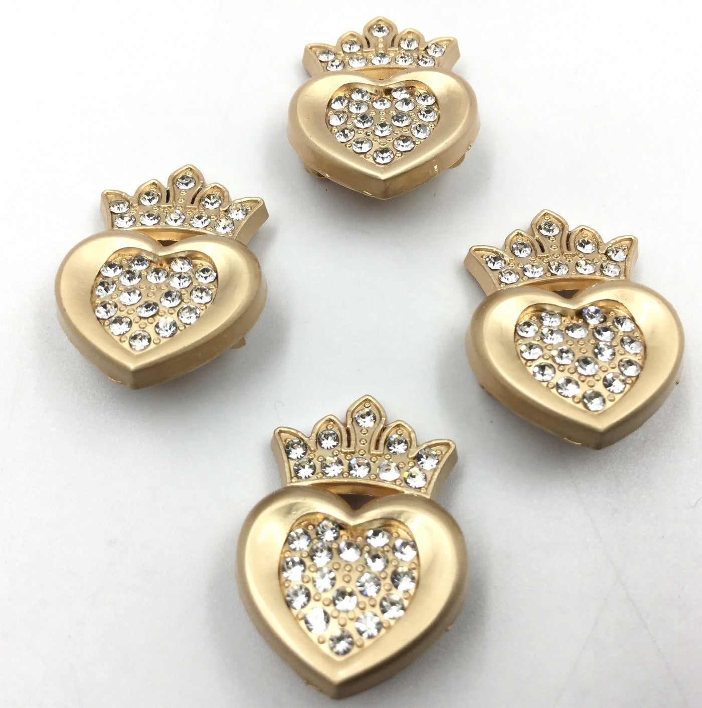 Golden Heart Brooch