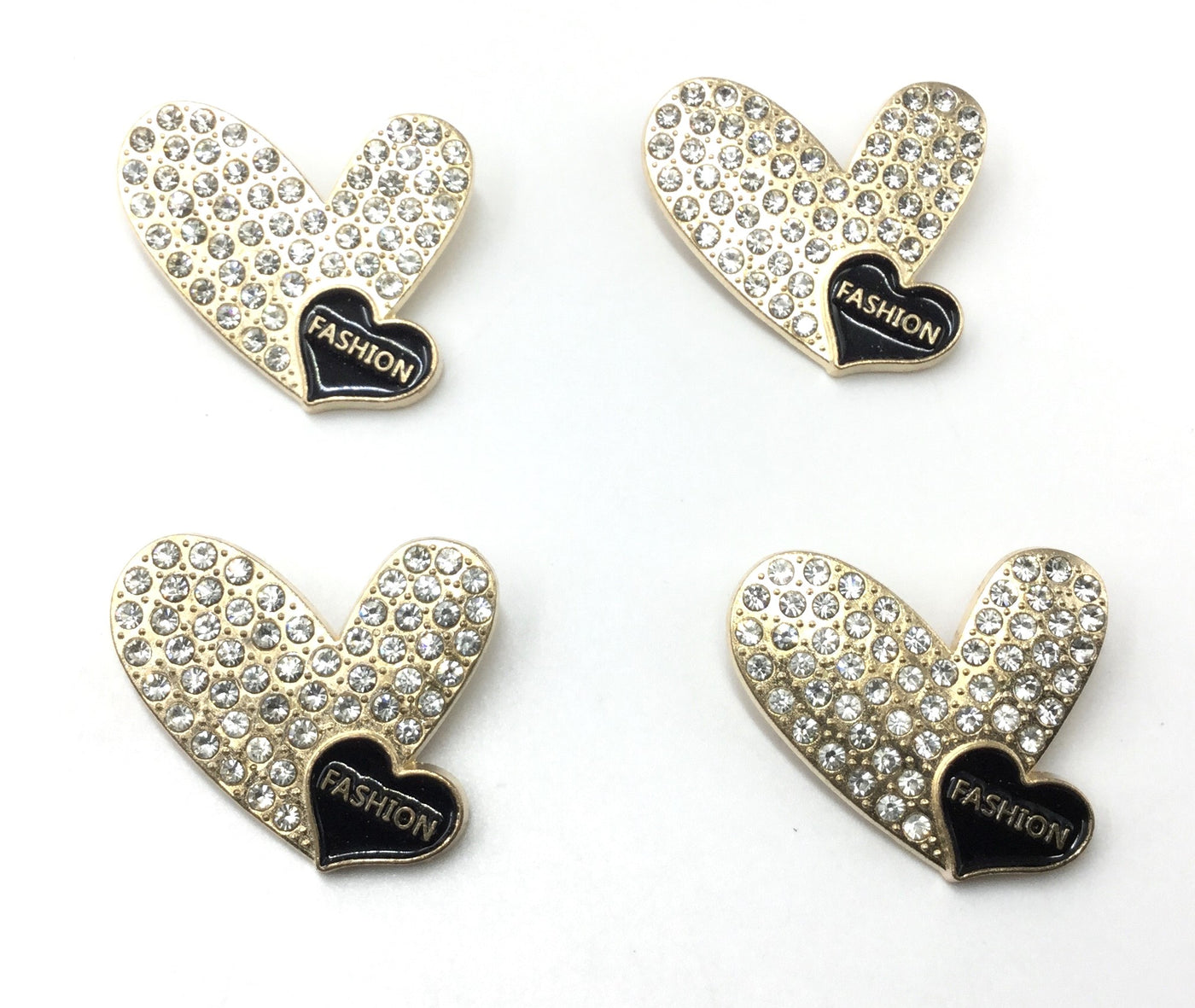 Sand Golden Heart Shape Cufflinks