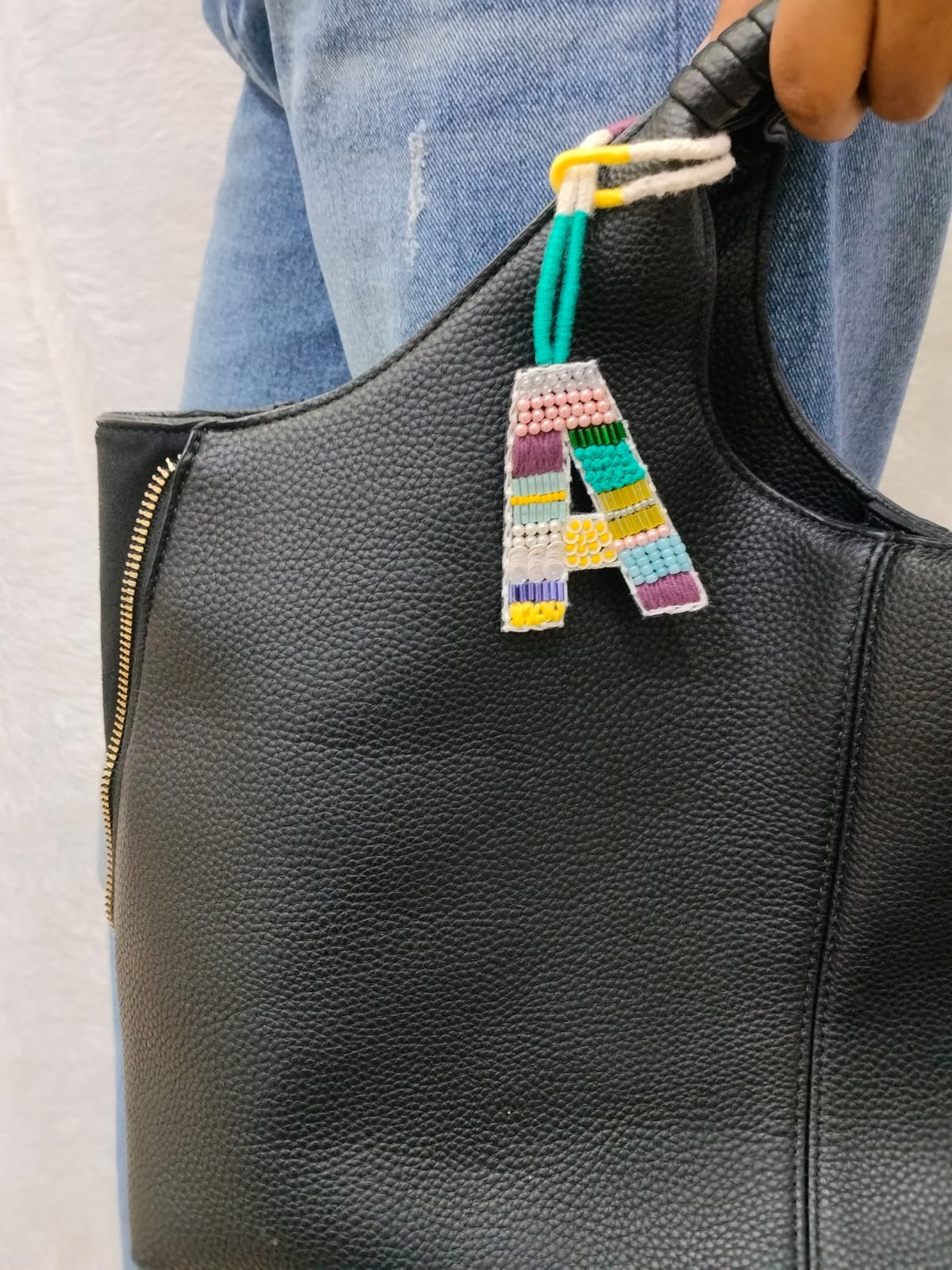 Multicolor Alphabet 'A' Bag Patches