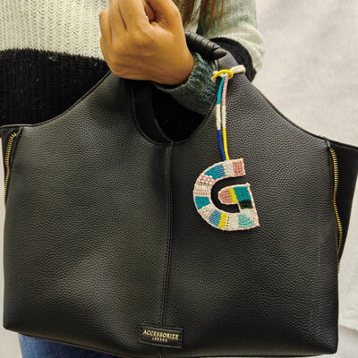 Multicolor Alphabet 'G' Bag Patches