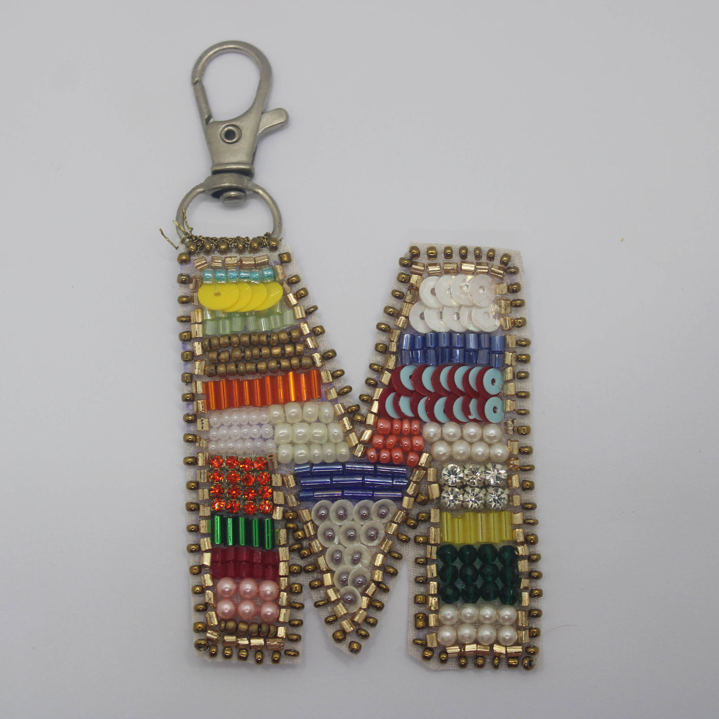 Multicolor 'M' Bag Charms