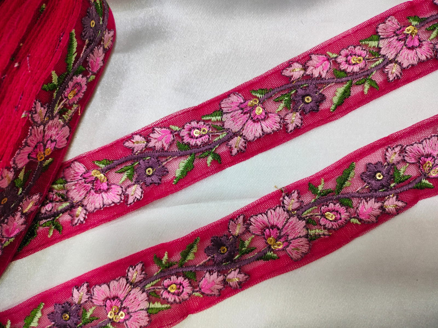 Multicolour Embroidery Trim