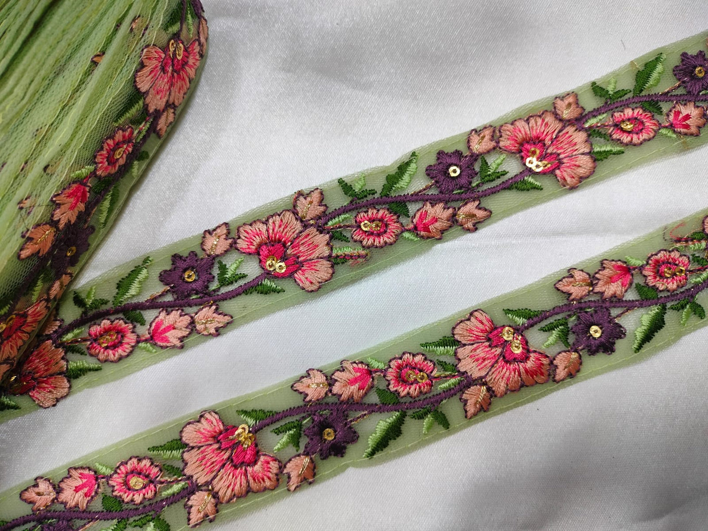 Multicolour Embroidery Trim